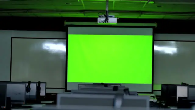 Why is My Projector Screen Green?
