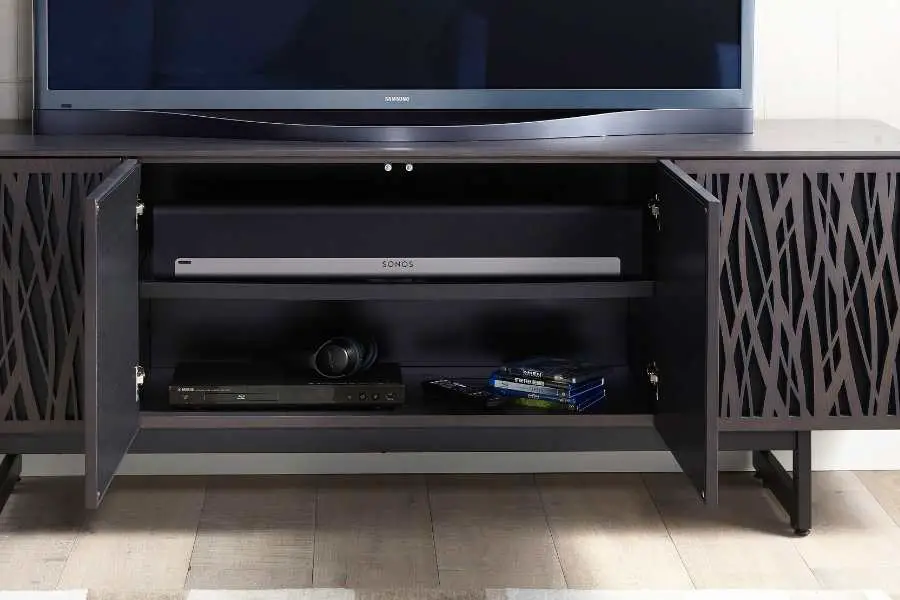 Can You Put a Soundbar in an Open Cabinet?